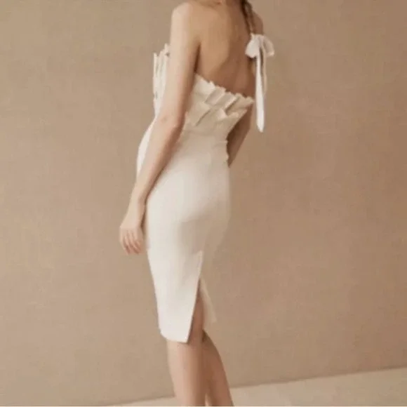 BHLDN Anthropologie Madison Dress Ivory Size 14 NWOT‎ - Picture 4 of 10